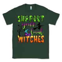 Sports Green support your local witches Classic Tee - BundleAndBundleShop