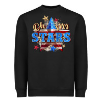 Black oh my stars Heavyweight Sweatshirt - Zillion Design Studio