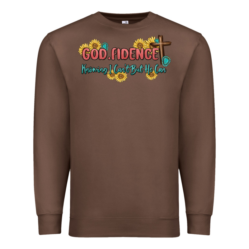 God Fidence Premium Sweatshirt by MaliasSmallBusiness | Teevron