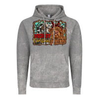 Cloud Rock merry christmas highland cow Vintage Hoodie - RanaPortraitStore