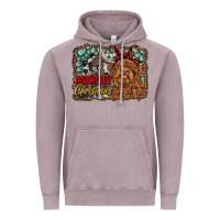Vintage Zinc merry christmas highland cow Vintage Hoodie - RanaPortraitStore