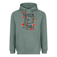Sage for god so loved the world Heavyweight Hoodie - MaliasSmallBusiness