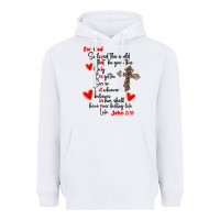 White for god so loved the world Heavyweight Hoodie - MaliasSmallBusiness