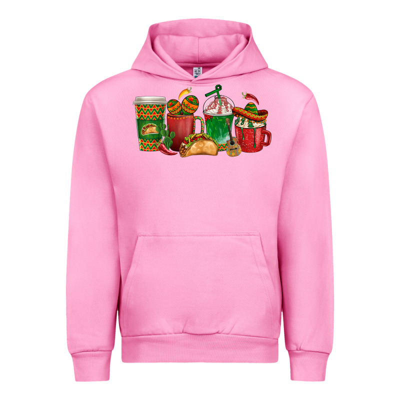 Tacos Coffee Cups Urban Hoodie by texasbilliewilder | Teevron