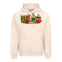 Sandshell Tacos Coffee Cups Urban Hoodie - texasbilliewilder
