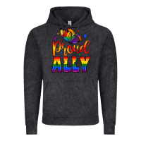 Vintage Black proud ally Vintage Hoodie - JahusDesignShop