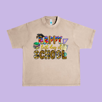 Happy Last Day Of School Urban Heavy Tee Designed By Cowhidedigitalart