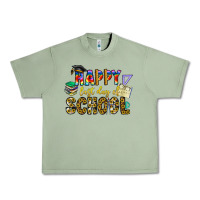 Oil Green happy last day of school Urban Heavy Tee - CowhideDigitalArt