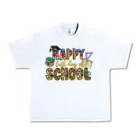 White happy last day of school Urban Heavy Tee - CowhideDigitalArt