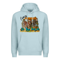 Blue Mist Fall Cutest Pumpkin In The Patch Deer Premium Hoodie - LillyAllenDesigns