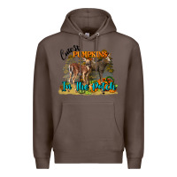 Coffee Fall Cutest Pumpkin In The Patch Deer Premium Hoodie - LillyAllenDesigns