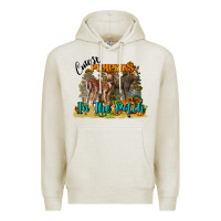 Oatmeal Heather Fall Cutest Pumpkin In The Patch Deer Premium Hoodie - LillyAllenDesigns