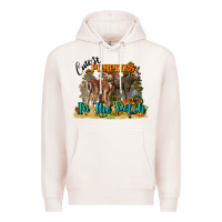 Pale Pink Fall Cutest Pumpkin In The Patch Deer Premium Hoodie - LillyAllenDesigns