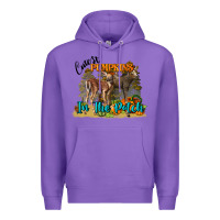 Purple Fall Cutest Pumpkin In The Patch Deer Premium Hoodie - LillyAllenDesigns