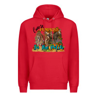 Red Fall Cutest Pumpkin In The Patch Deer Premium Hoodie - LillyAllenDesigns