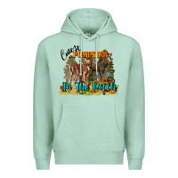 Seafoam Fall Cutest Pumpkin In The Patch Deer Premium Hoodie - LillyAllenDesigns