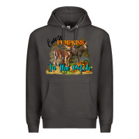 Smoke Fall Cutest Pumpkin In The Patch Deer Premium Hoodie - LillyAllenDesigns