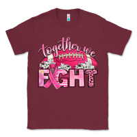 Burgundy together we fight Classic Tee - Artiststas
