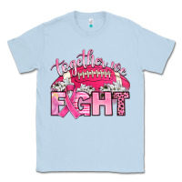 Dusty Blue together we fight Classic Tee - Artiststas