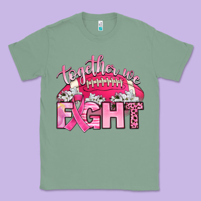 Together We Fight Classic Tee Designed By Artiststas