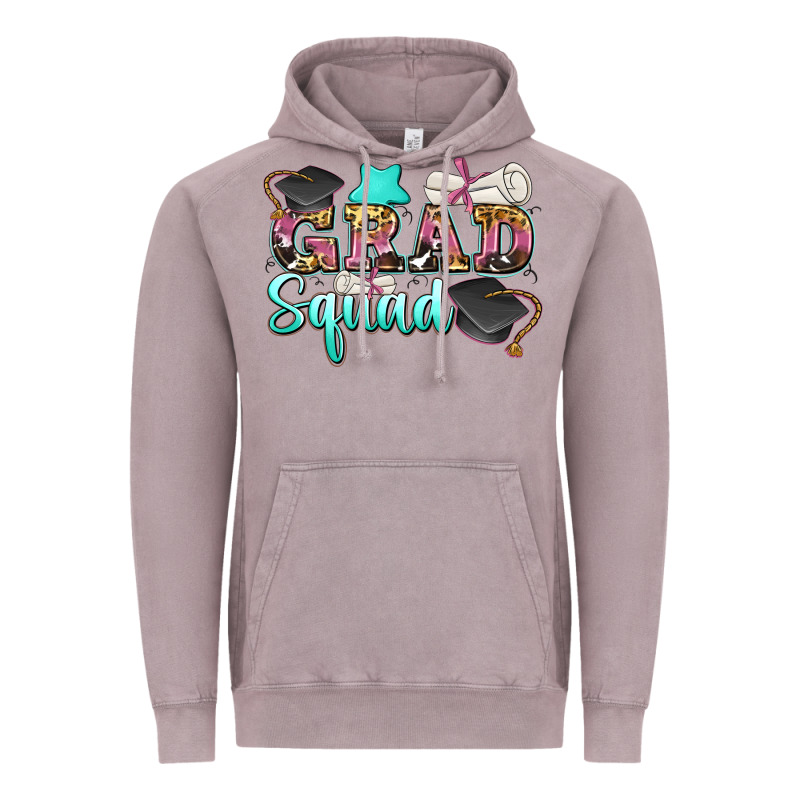 Grad Squad Vintage Hoodie by Zillion Design Studio | Teevron