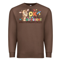 Chestnut its ok to be different Premium Sweatshirt - MaliasSmallBusiness