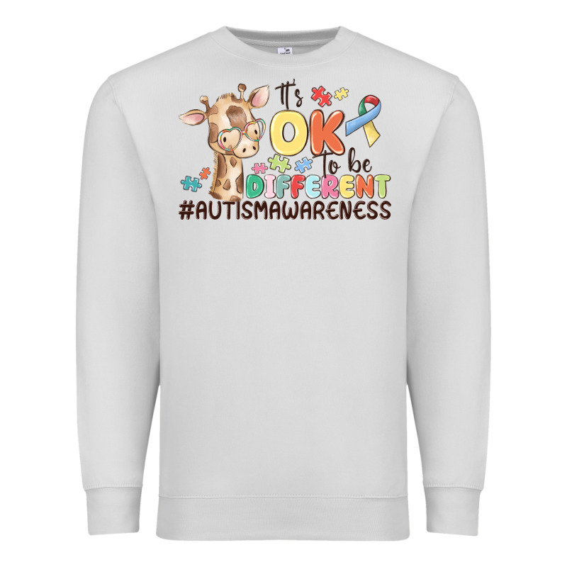 Its Ok To Be Different Premium Sweatshirt by MaliasSmallBusiness | Teevron