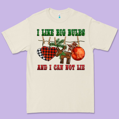 I Like Big Bulbs And I Can Not Lie Premium Tee Designed By Barkaloodesign