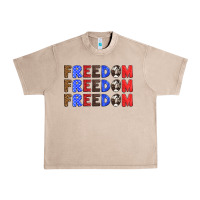 French Oak 4th of july freedom Urban Heavy Tee - HRA Design Shop