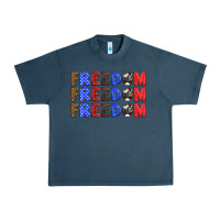 Midnight Navy 4th of july freedom Urban Heavy Tee - HRA Design Shop