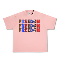 Salmon 4th of july freedom Urban Heavy Tee - HRA Design Shop