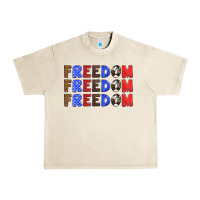 Sandshell 4th of july freedom Urban Heavy Tee - HRA Design Shop