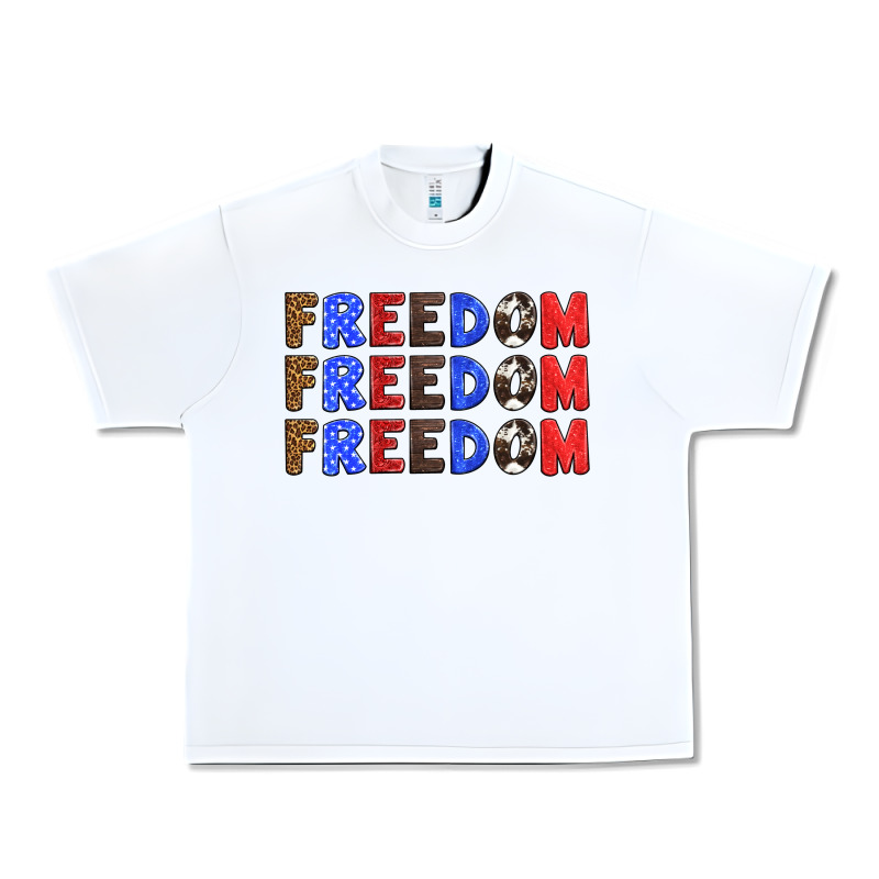4th Of July Freedom Urban Heavy Tee by HRA Design Shop | Teevron