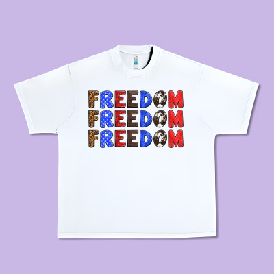 4th Of July Freedom Urban Heavy Tee Designed By Hra Design Shop