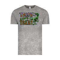 Cloud Rock Trick RAWR Treat Vintage Tee - CowhideDigitalArt
