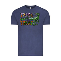 Vintage Denim Trick RAWR Treat Vintage Tee - CowhideDigitalArt