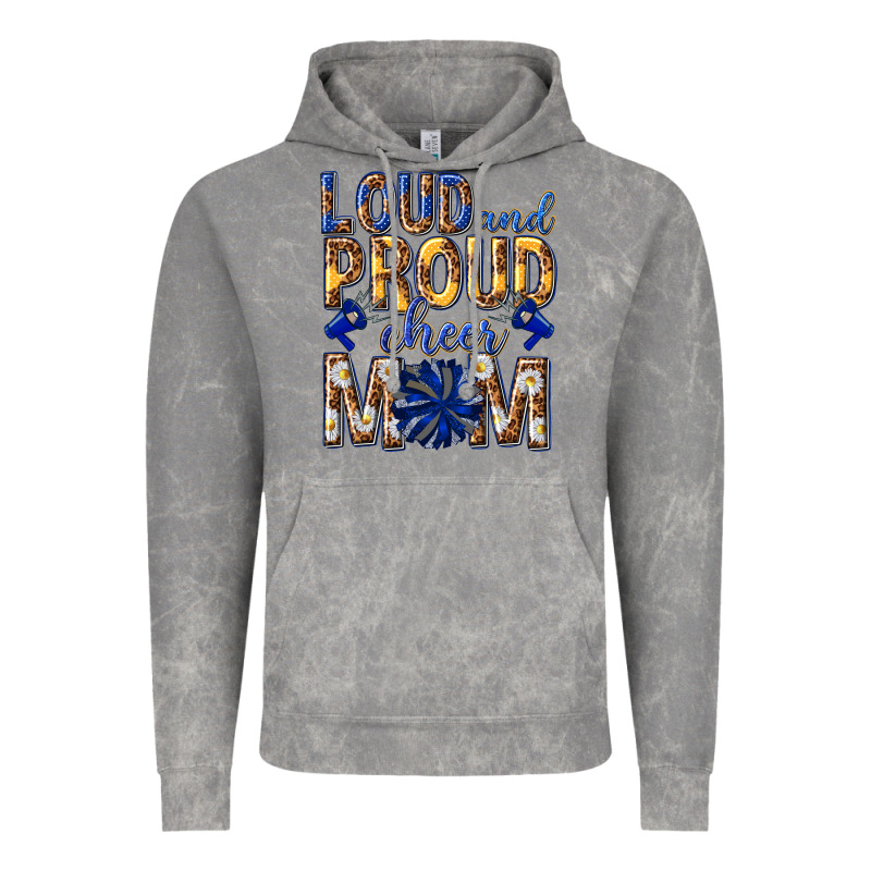 Loud And Proud Cheer Mom Vintage Hoodie by texasbilliewilder | Teevron