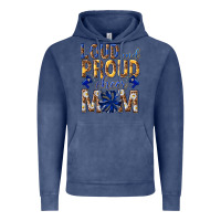 Vintage Denim loud and proud cheer mom Vintage Hoodie - texasbilliewilder