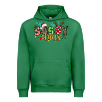 Emerald Sassy Claus Urban Hoodie - texasbilliewilder