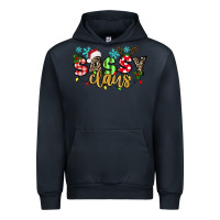 Navy Sassy Claus Urban Hoodie - texasbilliewilder
