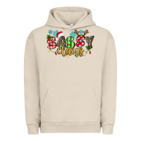Pigment French Oak Sassy Claus Urban Hoodie - texasbilliewilder