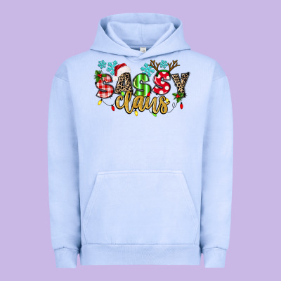Sassy Claus Urban Hoodie Designed By Texasbilliewilder