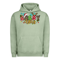 Pigment Oil Green Sassy Claus Urban Hoodie - texasbilliewilder