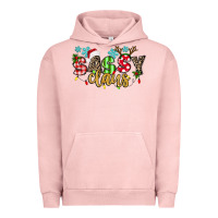 Pigment Salmon Sassy Claus Urban Hoodie - texasbilliewilder