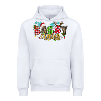 White Sassy Claus Urban Hoodie - texasbilliewilder
