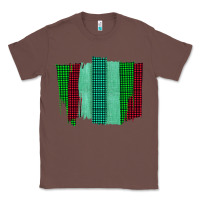 Chestnut Green Red Western Farm Life Brush Stroke Classic Tee - Bettercallsaul