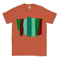 Copper Green Red Western Farm Life Brush Stroke Classic Tee - Bettercallsaul