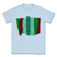 Dusty Blue Green Red Western Farm Life Brush Stroke Classic Tee - Bettercallsaul