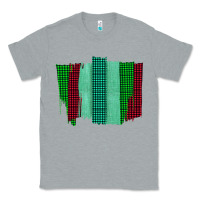 Heather Grey Green Red Western Farm Life Brush Stroke Classic Tee - Bettercallsaul