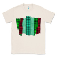 Natural Green Red Western Farm Life Brush Stroke Classic Tee - Bettercallsaul